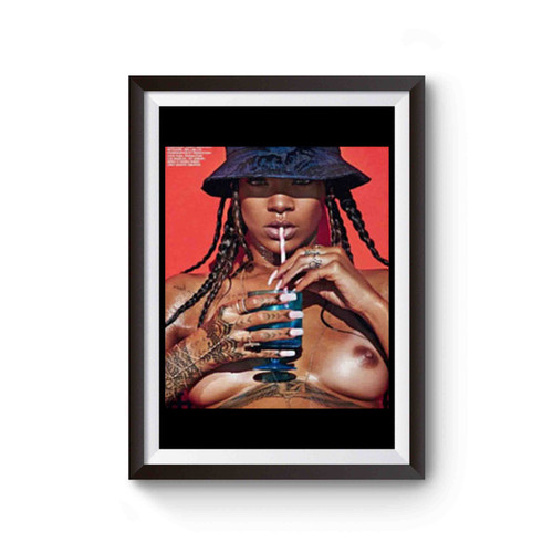 Rihanna Covers Magazine Poster