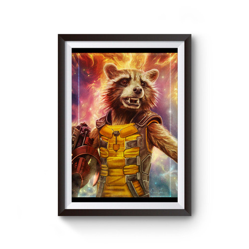 Rocket Raccoon Poster