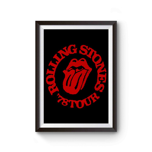 Rolling Stones Some Girls 1978 Us Tour Poster