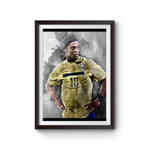Ronaldinho Painting Art Poster