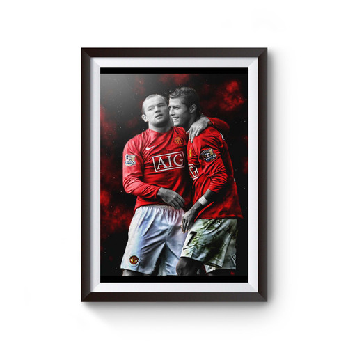 Rooney And Ronaldo Poster