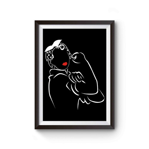 Rosie The Riveter Strong Girl Poster