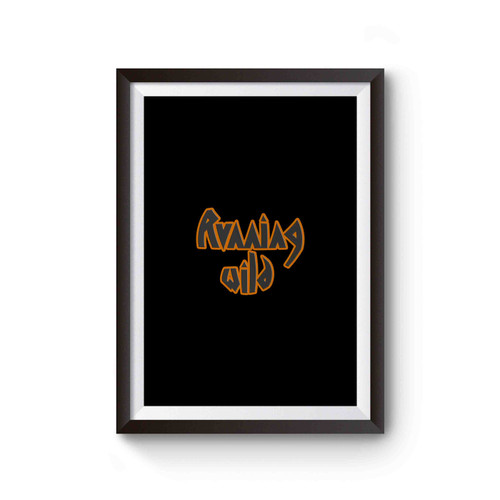 Running Wild Band Metal Logo Poster