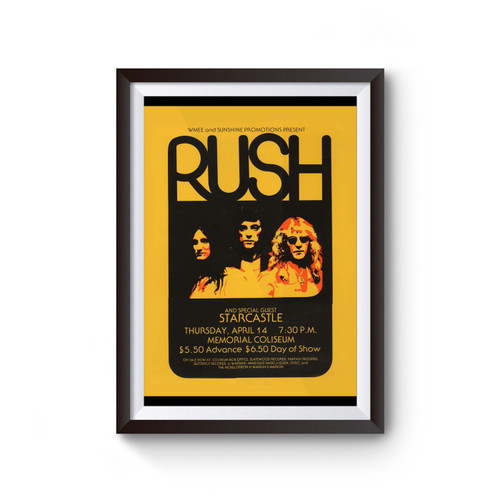 Rush Band Sunshine Promotions Poster