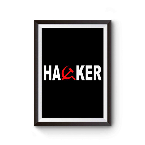 Russian Hacker Usa Hacktivist Russia Gamer Hackers Poster