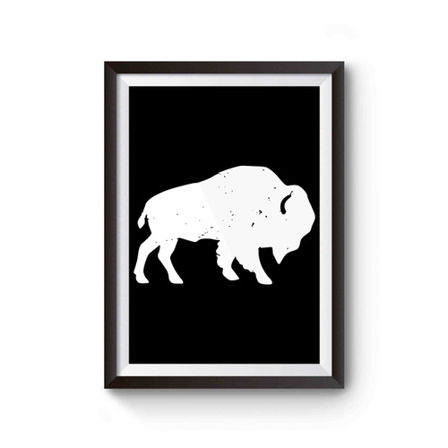 Sacred Buffalo Native American Bison Poster