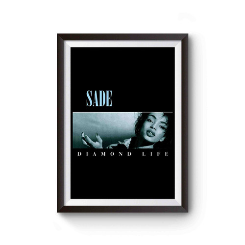 Sade Diamond Life Inspired Poster