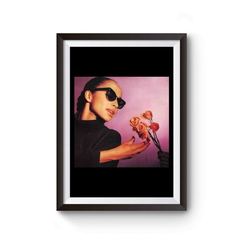 Sade Flowers Inspired Poster