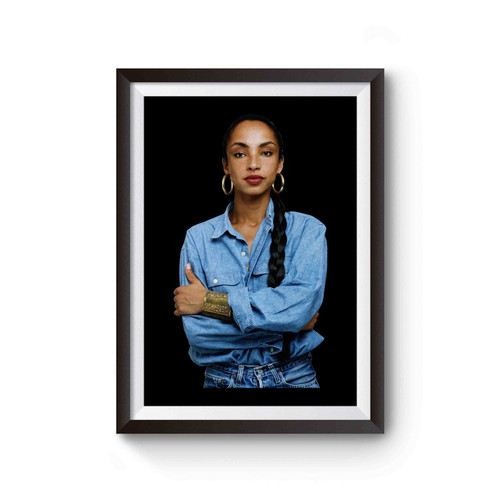 Sade Lovers Rock Smooth Operator No Ordinary Love Deluxe Poster
