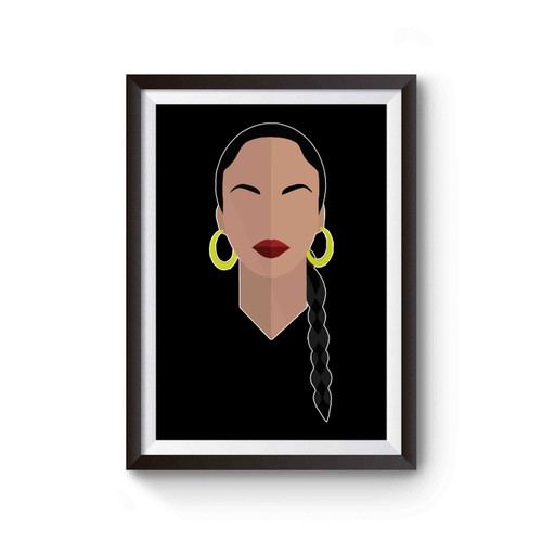 Sade Singer Icon Poster