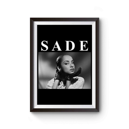 Sade Singer Pose Poster