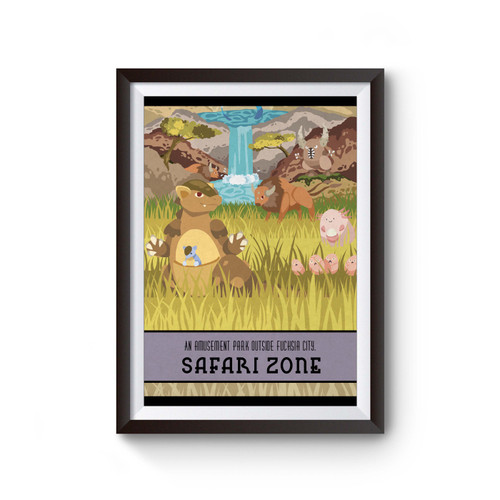 Safari Zone Poster