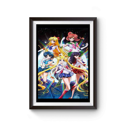 Sailor Moon Crystal Anime Space Japanese Poster