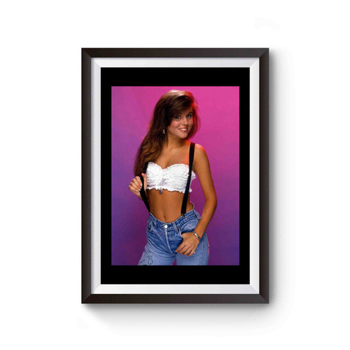 Saved By The Bell Kelly Kapowski Inspired Poster