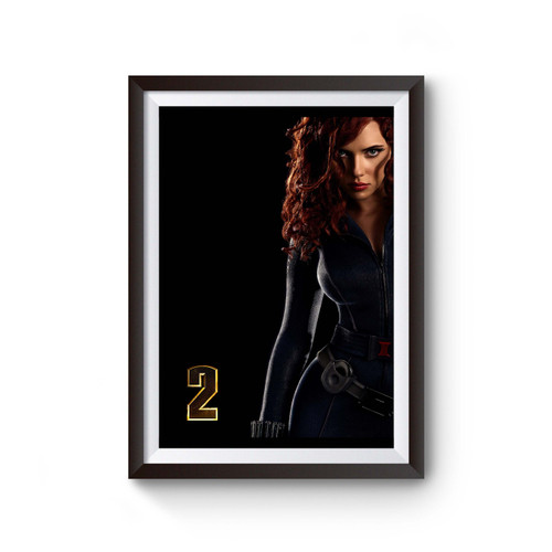 Scarlett Johansson Black Widow Inspired Poster