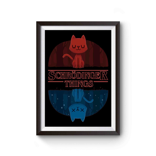 Schrodinger Things Poster
