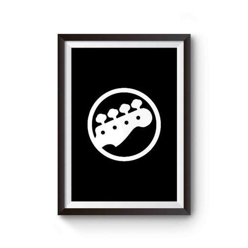 Scott Pilgrim Bass Player Rock Metal Poster
