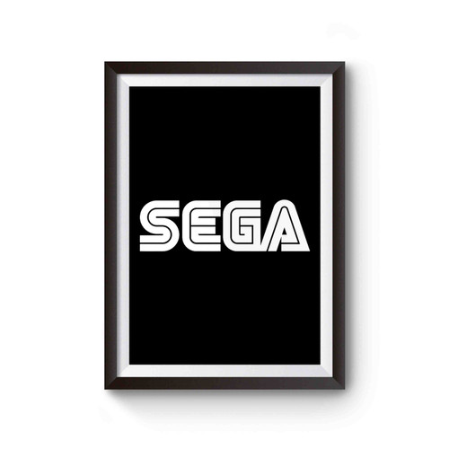 Sega Symbol 80s 90s Video Game Poster