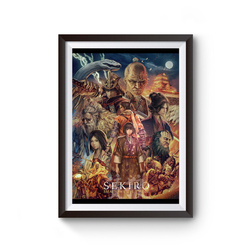 Sekiro Shadows Die Twice All Character Poster