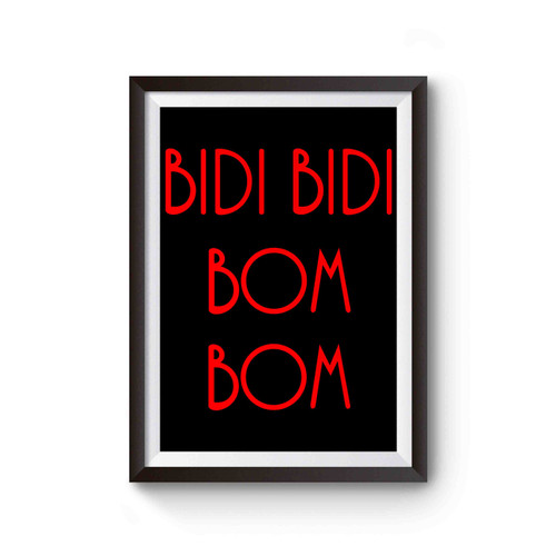 Selena Quintanilla Bidi Bidi Bom Bom Funny Poster