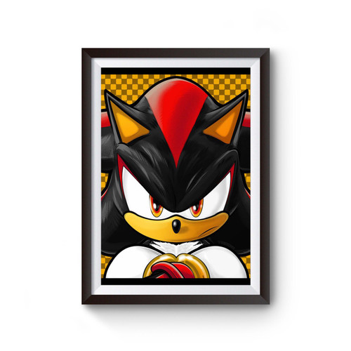 Shadow The Hedgehog Inspired Poster