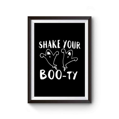 Shake Your Booty Ghost Halloween Poster