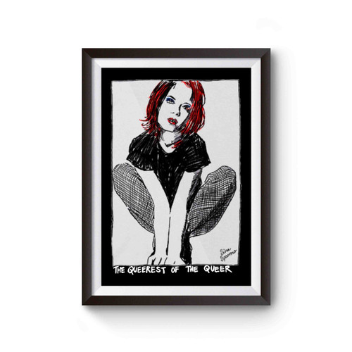 Shirley Manson Queerest Of The Queer Poster