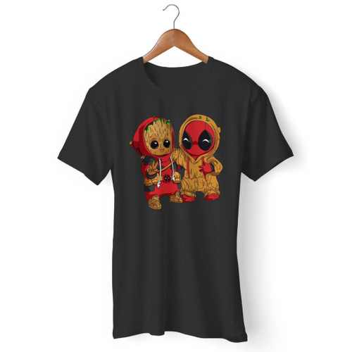 Deadpool And Groot Men T Shirt