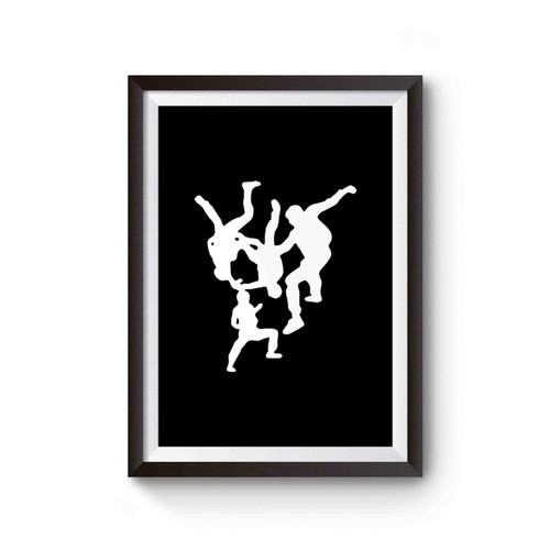 Skydiving 4way Free Fly Poster