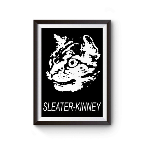 Sleater Kinney Cat Poster