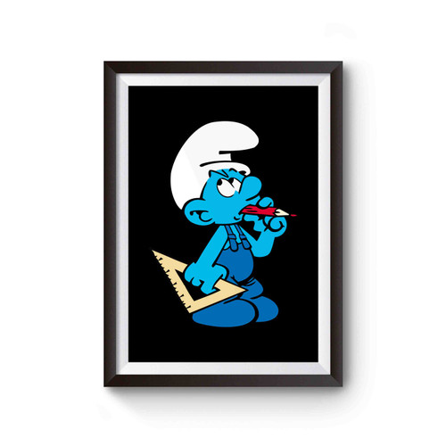 Smurf Characters Poster