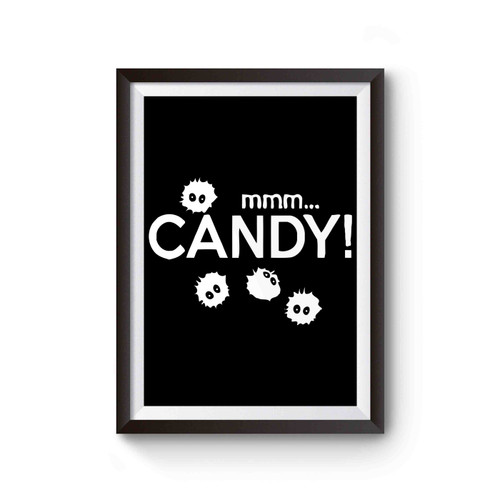 Soot Sprites Candy Spirited Away Anime Poster