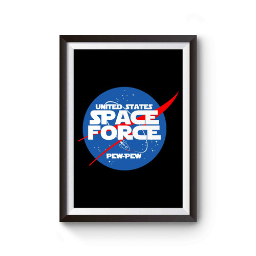 Space Force Pew Pew Poster