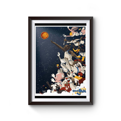 Space Jam Cartoon Movie Poster