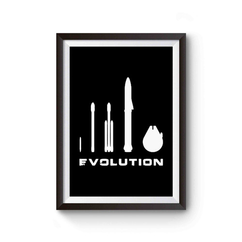 Spacex Elon Musk Bfr Evolution Poster