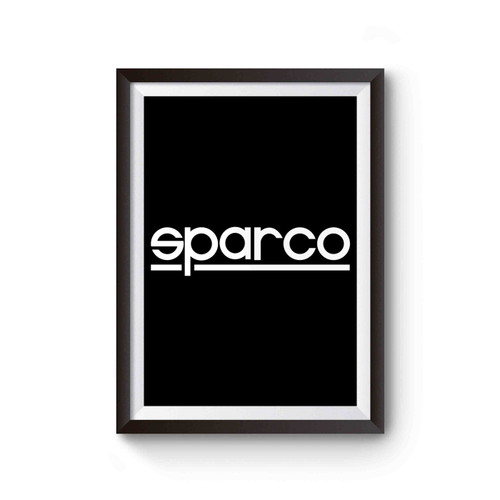 Sparco Logo Poster