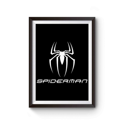 Spiderman Logo Superhero Marvel Comics Poster