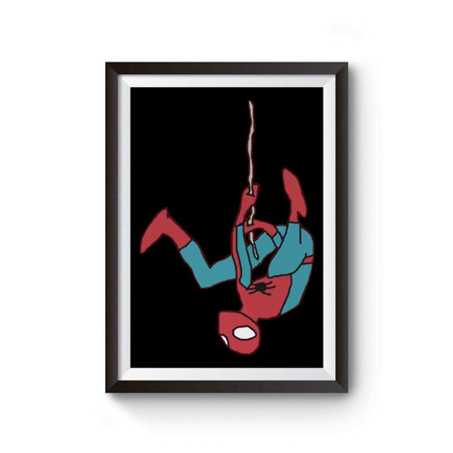 Spiderman Marvel Comics Cute Spidey Red Blue Superhero Poster
