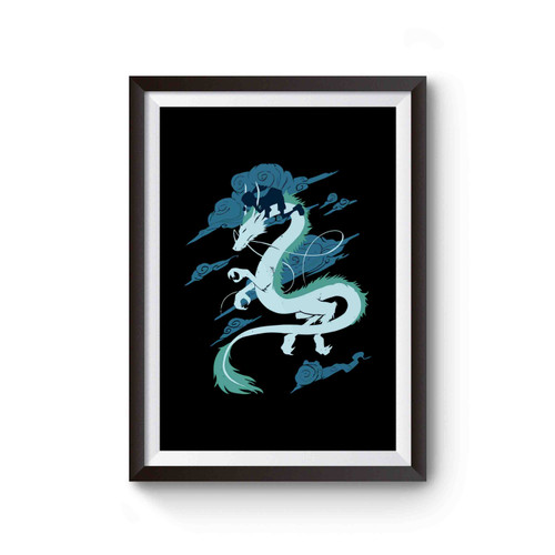 Spirited Away Dragon Chihiro And Haku Studio Ghibli Poster