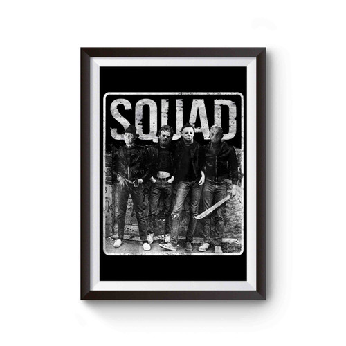 Squad Goals Jason Michael Horror Halloween Horror Movie Poster
