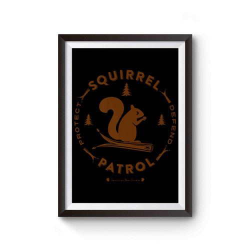 Squirrel Patrol Poster