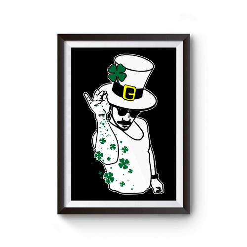 St Patrick's Day Irish Salt Bae Poster