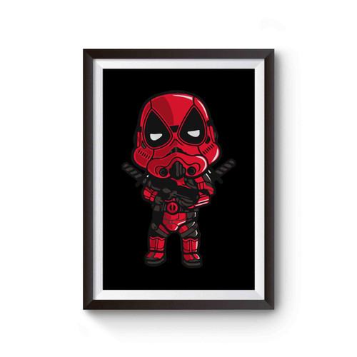 Star Wars Deadpool Stormtrooper Mashup Dead Trooper Poster