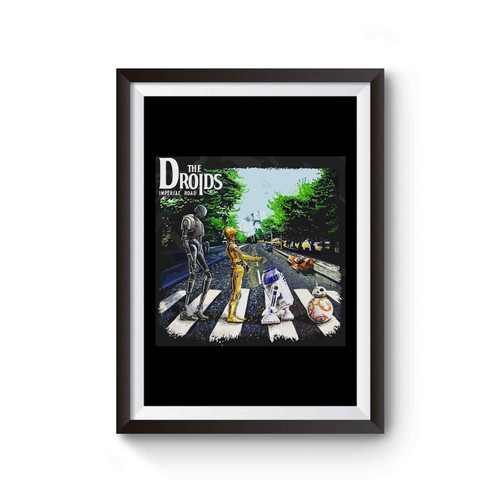 Star Wars Droids Mash Up Mens Comedy Poster