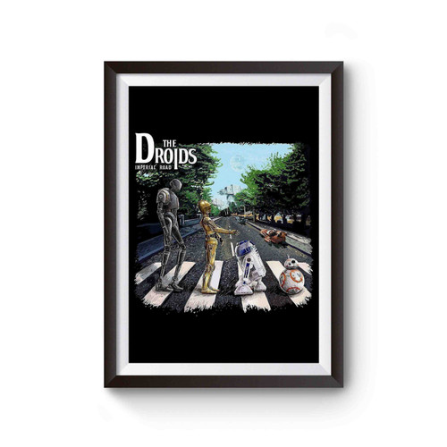 Star Wars Droids Mashup Abbey Road Poster