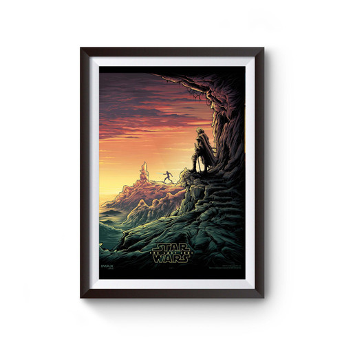Star Wars Episode Viii The Last Jedi Luke Skywalker Poster