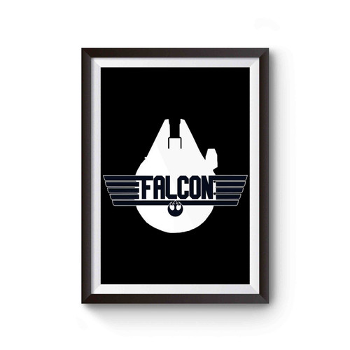 Star Wars Millennium Falcon Top Gun Poster Star Wars Millennium Falcon Top Gun Poster