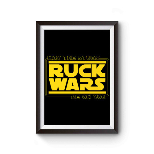 Star Wars Ruck Wars The Studs Logo Poster