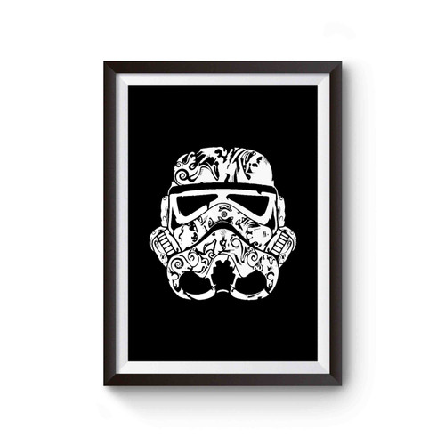 Star Wars Stormtrooper Helmet Poster