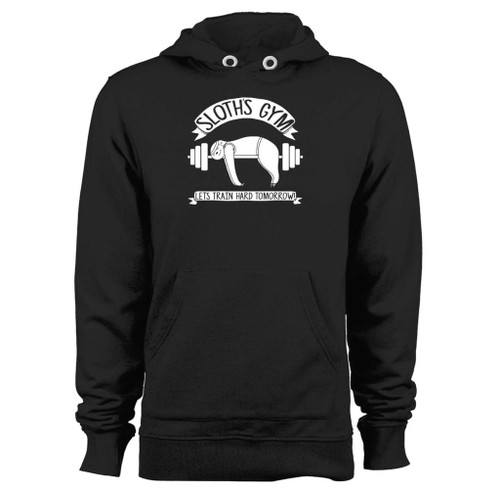 Was created with comfort in mind, this sloths gym lets train hard tomorrow hoodie lighter weight is perfect for any activity. Teams and groups love this hoodie for its affordable price and variety of colors.